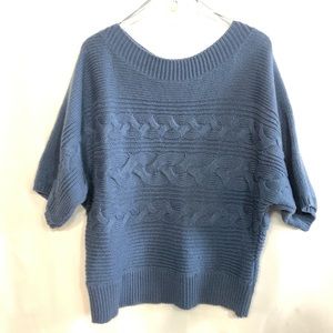 Michael Kors Cozy Cable knit Baby Blue Sweater